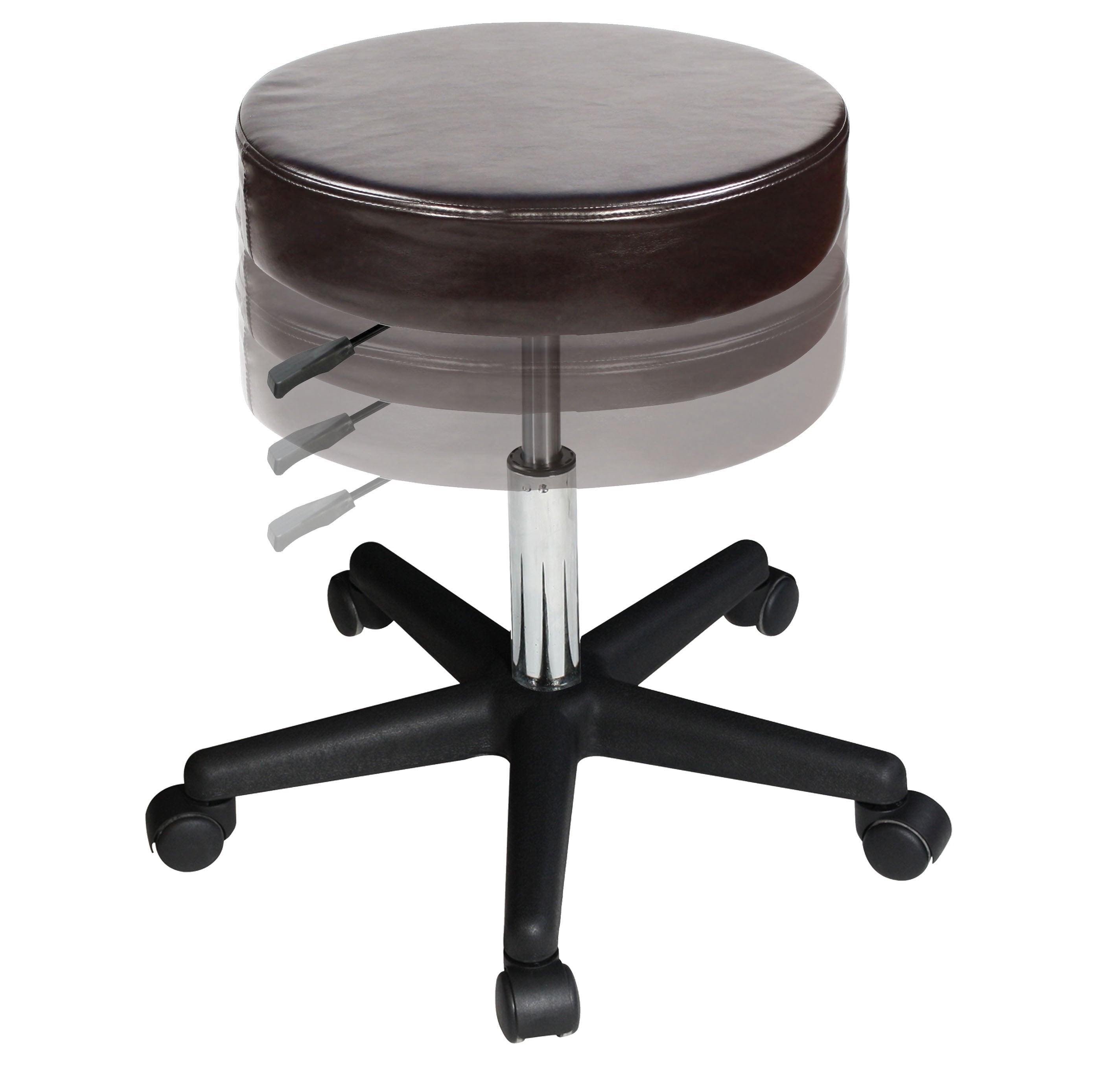 master-massage-non-costco-glider-rollhocker-drehhocker-braun-f-r-praxis image 2
