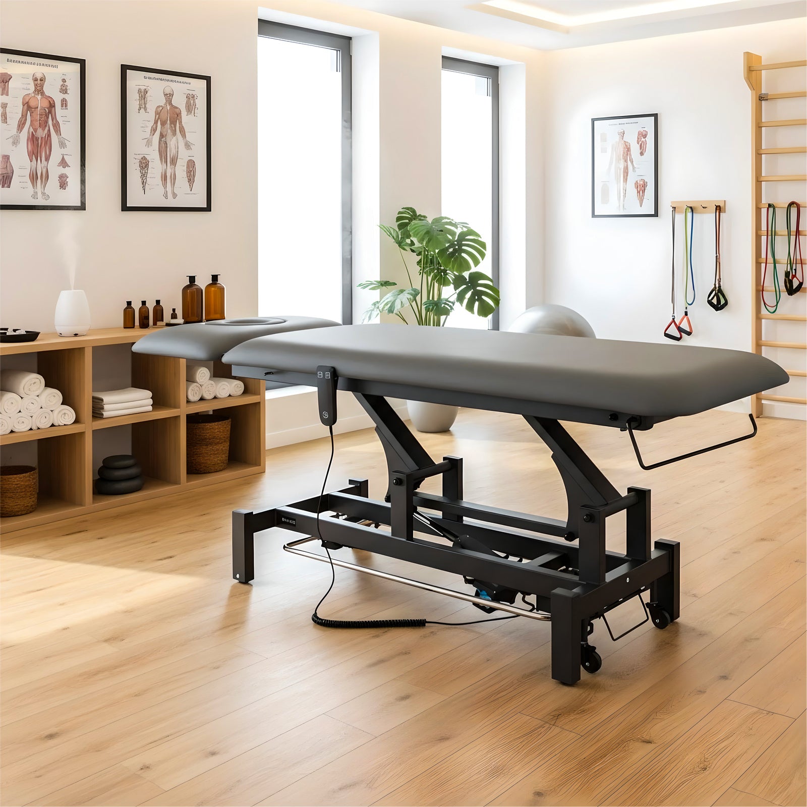 habys-fortis-2-ergo-elektrische-massageliege-2-segmente-mit-ergo-kissen-handfern image 3