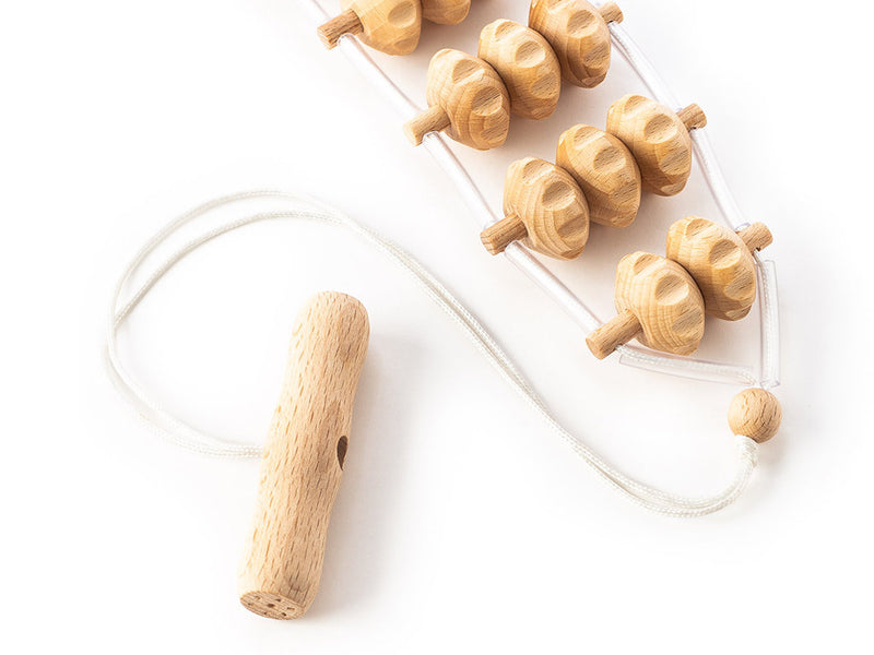 habys-holz-massageroller-f-r-r-cken-und-k-rper-mit-rollen image 5