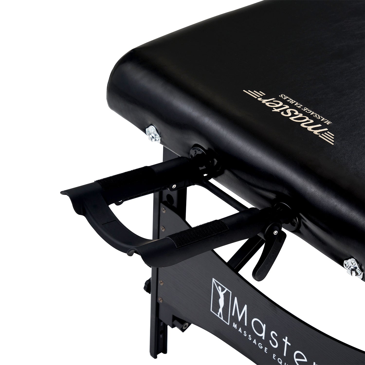 master-massage-galaxy-mobile-massageliege-76-cm-memory-foam-holzgestell-schwarz image 6