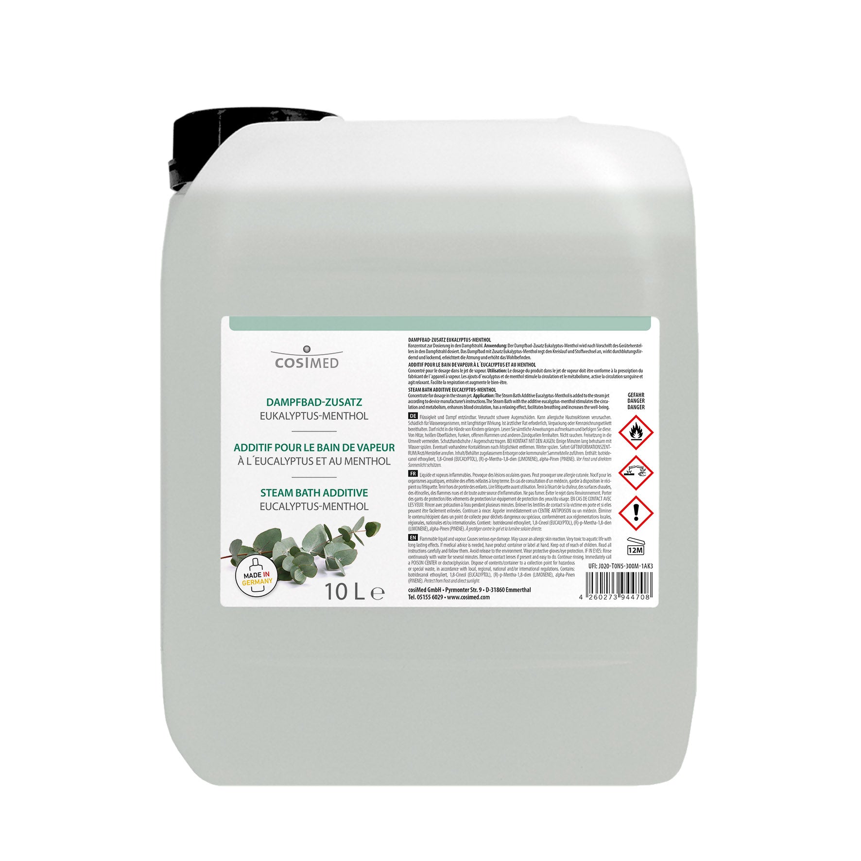 cosimed-dampfbad-zusatz-eukalyptus-menthol-10-l-kanister image 1