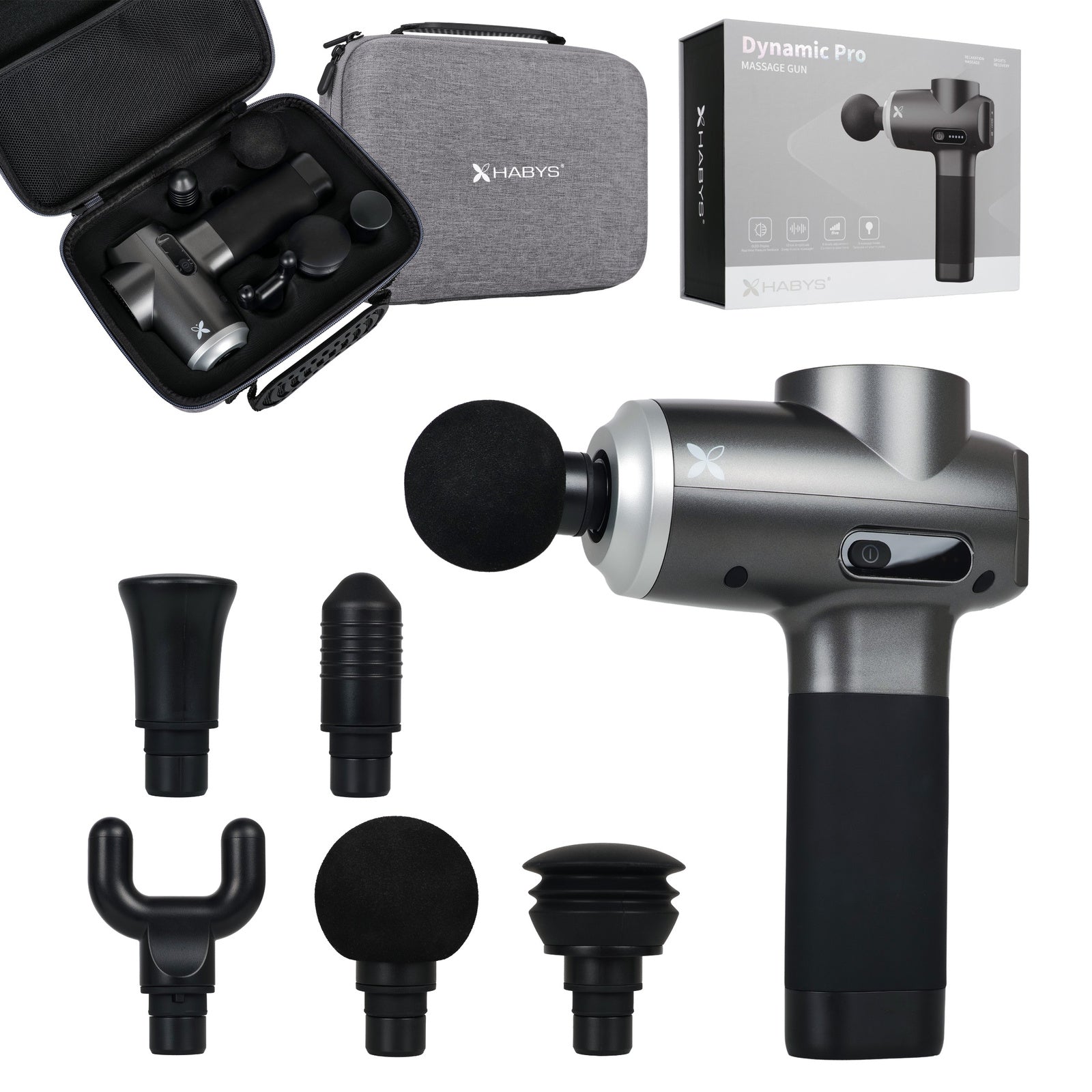 habys-massagepistole-dynamic-pro-vibrationsmassageger-t image 1