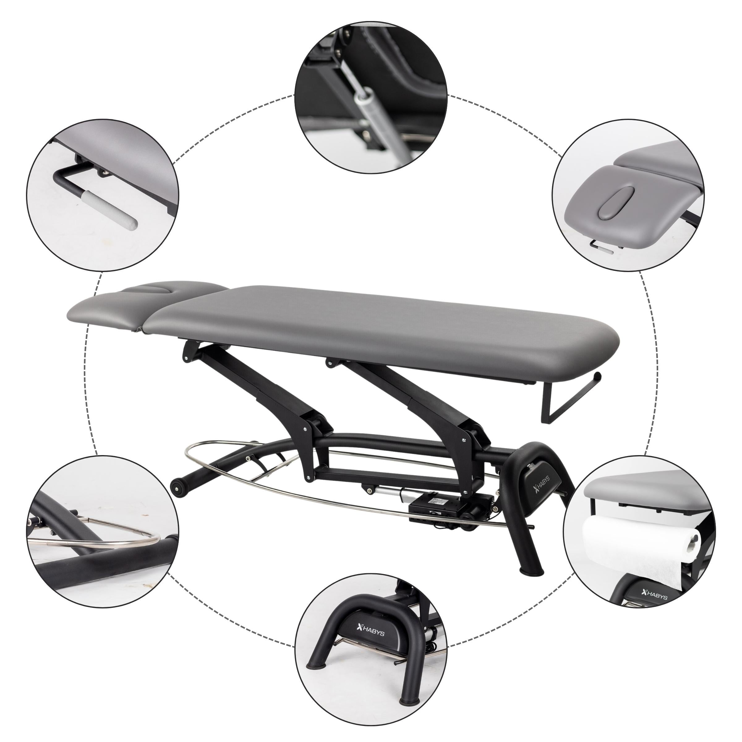 habys-massageliege-elektrisch-agila-2-2-segmente-mit-steuerrahmen image 2