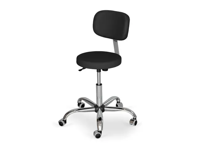 habys-stella-pro-rollhocker-mit-r-ckenlehne-chrom-design image 1