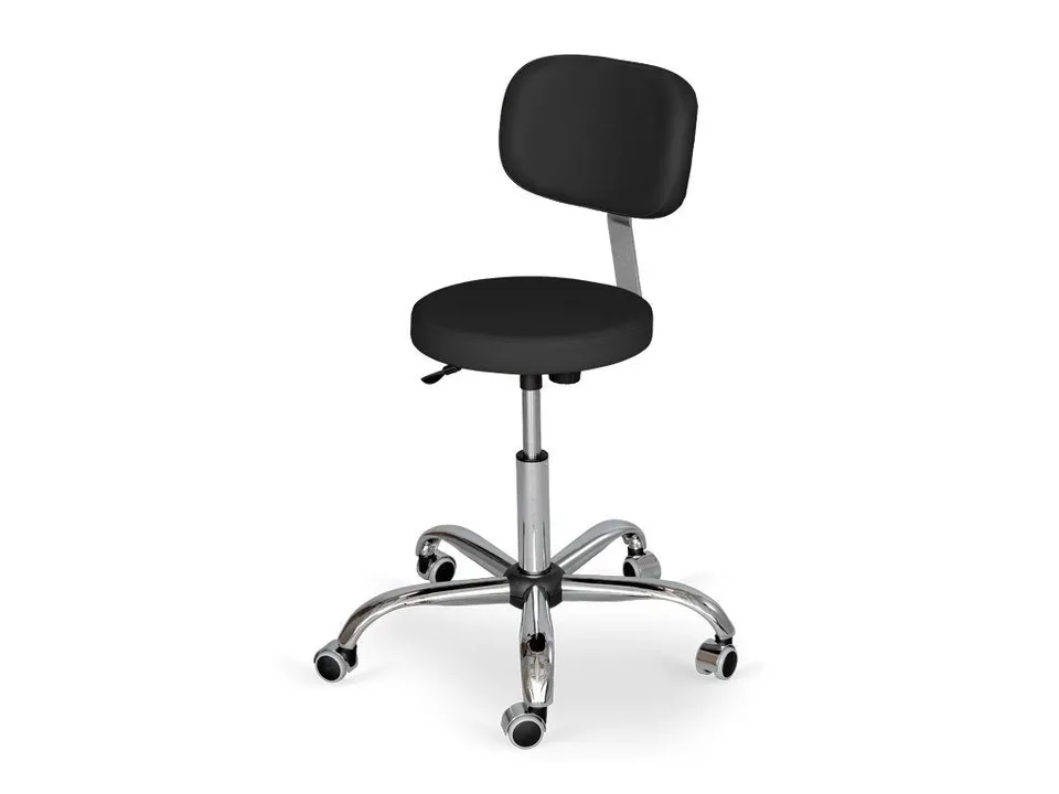 habys-stella-pro-rollhocker-mit-r-ckenlehne-chrom-design image 1