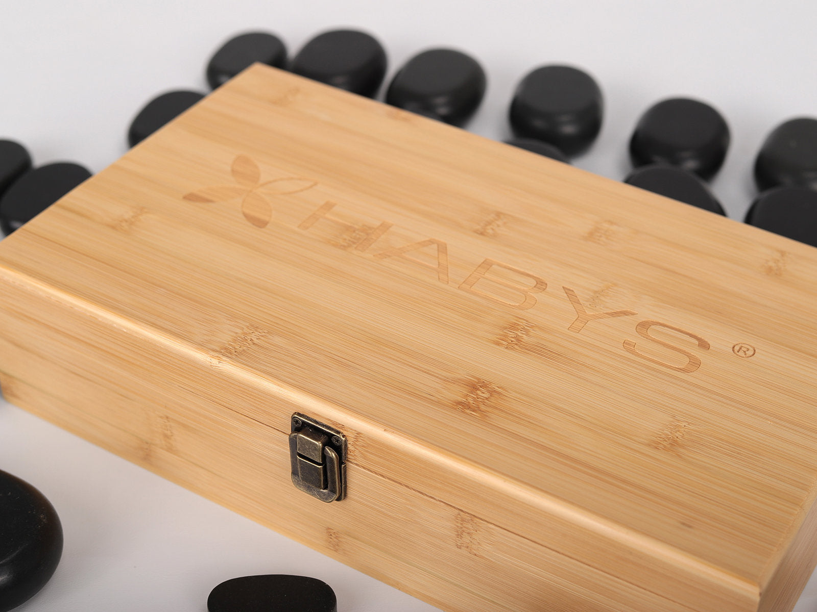 habys-therma-top-hot-stone-massagesteine-set-45-teilig-mit-bambusbox image 2