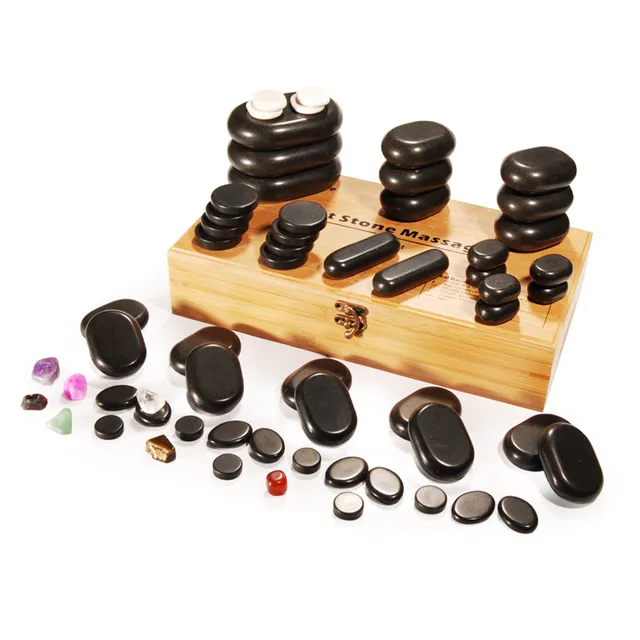 master-massage-60-teiliges-hot-stone-luxus-set-basalt-massagesteine-mit-7-chakra image 1