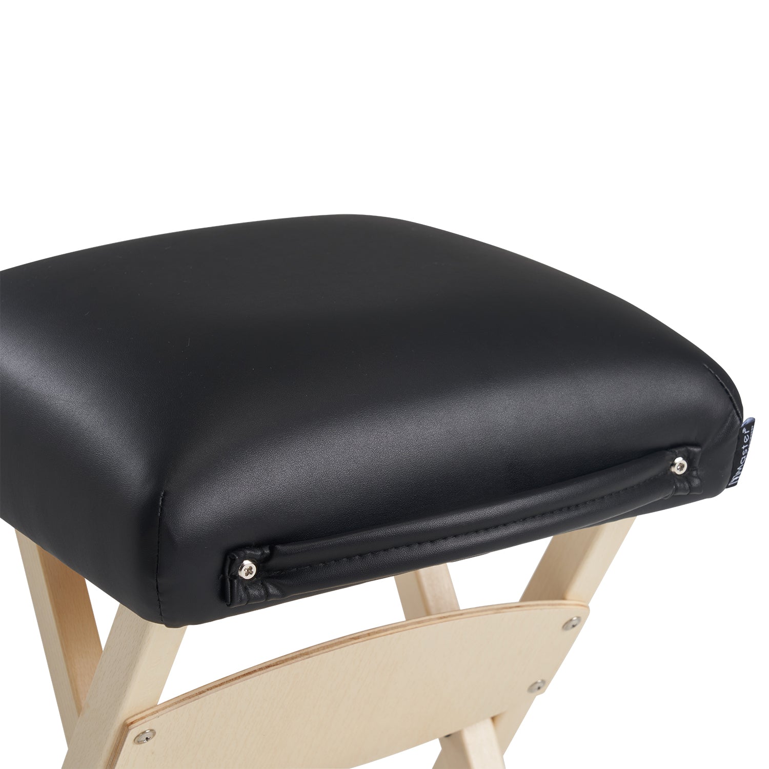master-massage-mobiler-klapphocker-kosmetikhocker-32x32-cm-schwarz image 4