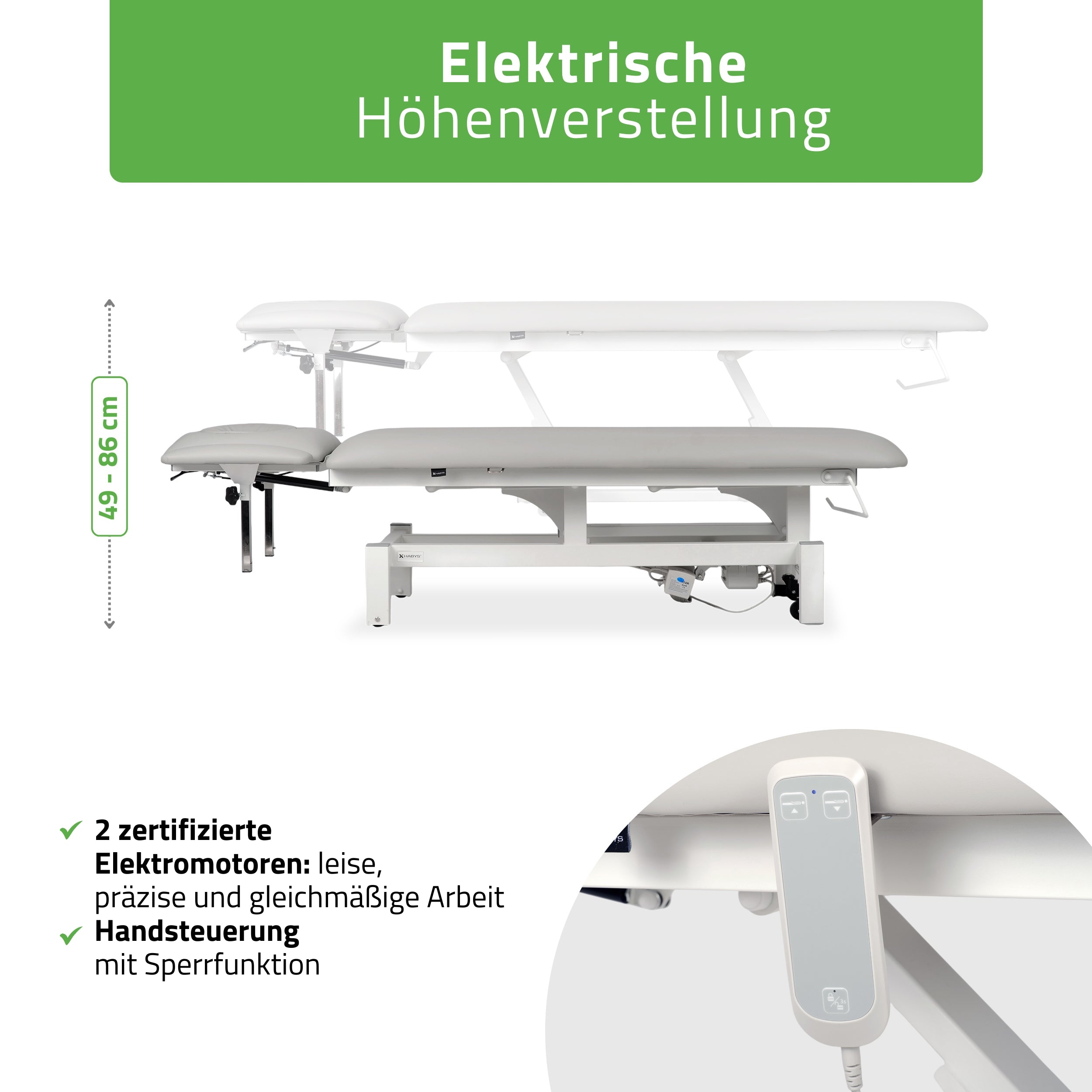 habys-massageliege-elektrisch-fortis-4-ergo-4-segmente-mit-handfernbedienung image 3