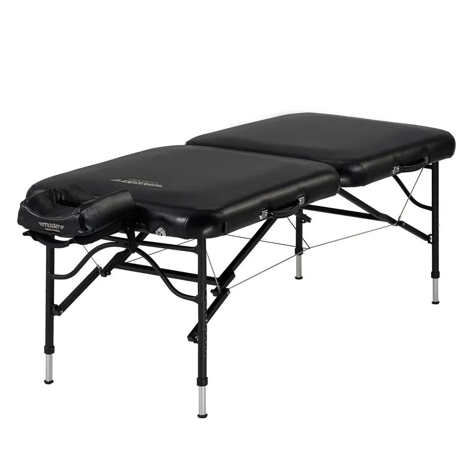 master-massage-stratomaster-mobile-massageliege-76-cm-mit-nanoskin-schwarz image 1