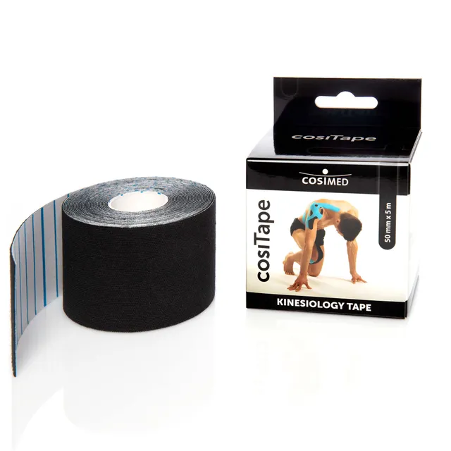 cosimed-cositape-kinesiologie-tape-schwarz-elastisches-sport-tape image 1