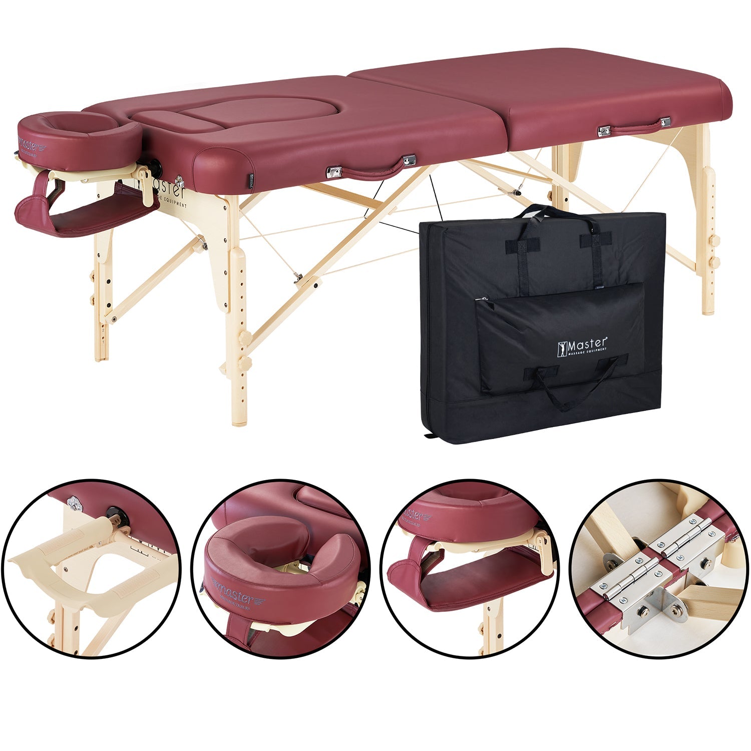 master-massage-76cm-eva-mobile-schwangerschaftsliege-mit-ambiente-lichtpaket-hol image 3