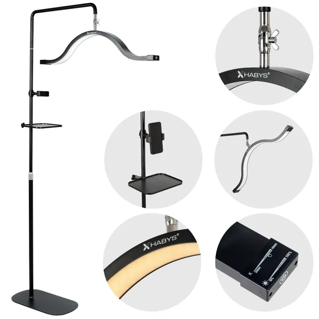 habys-vena-led-kosmetiklampe-45w-f-r-wimpern-brauen-und-pmu image 1