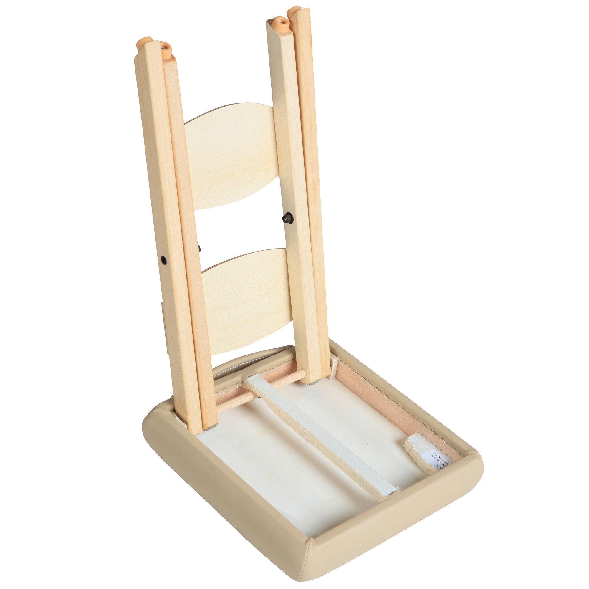 master-massage-mobiler-klapphocker-klappstuhl-kosmetikhocker-beige-48-cm-hoch image 3