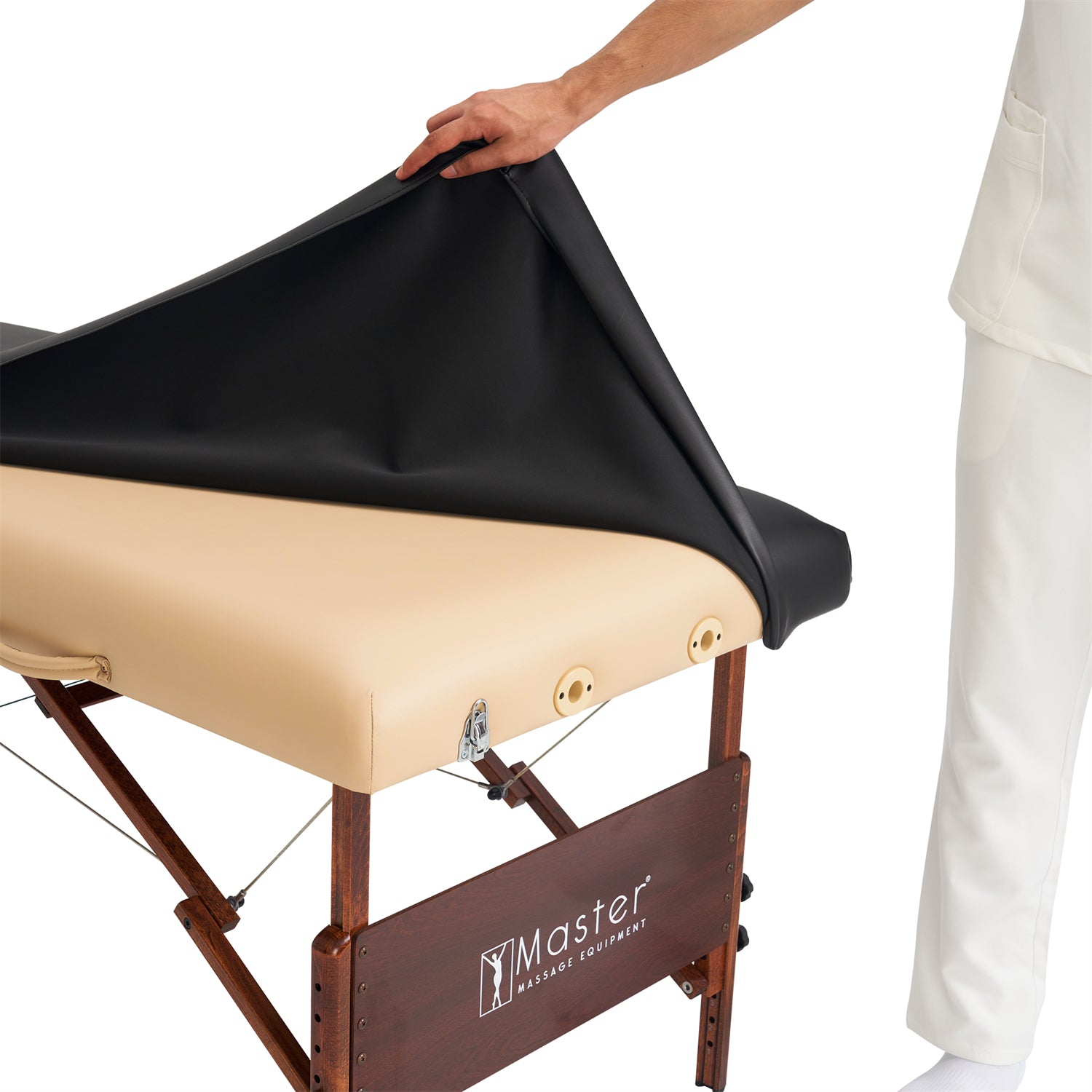 master-massage-schutz-berzug-pu-leder-lresistent-f-r-massageliege-k-nigsblau image 3