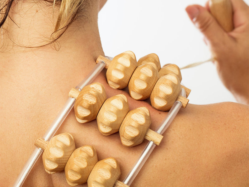 habys-holz-massageroller-f-r-r-cken-und-k-rper-mit-rollen image 3