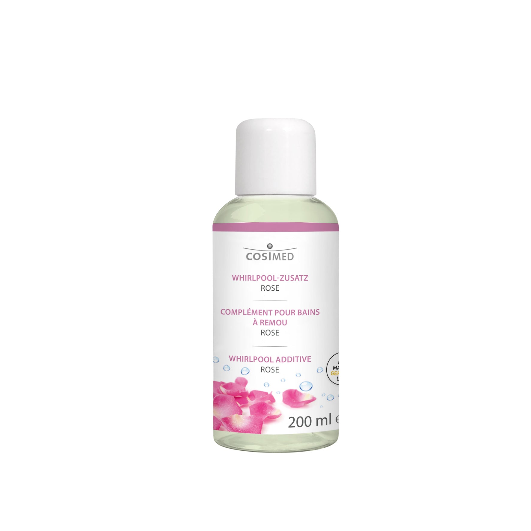 cosimed-whirlpool-zusatz-rose-hautfreundlicher-badezusatz image 1