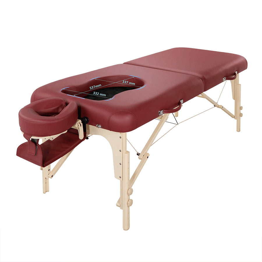 master-massage-eva-mobile-schwangerschaftsliege-71-cm-mit-bauchausschnitt-beige image 6