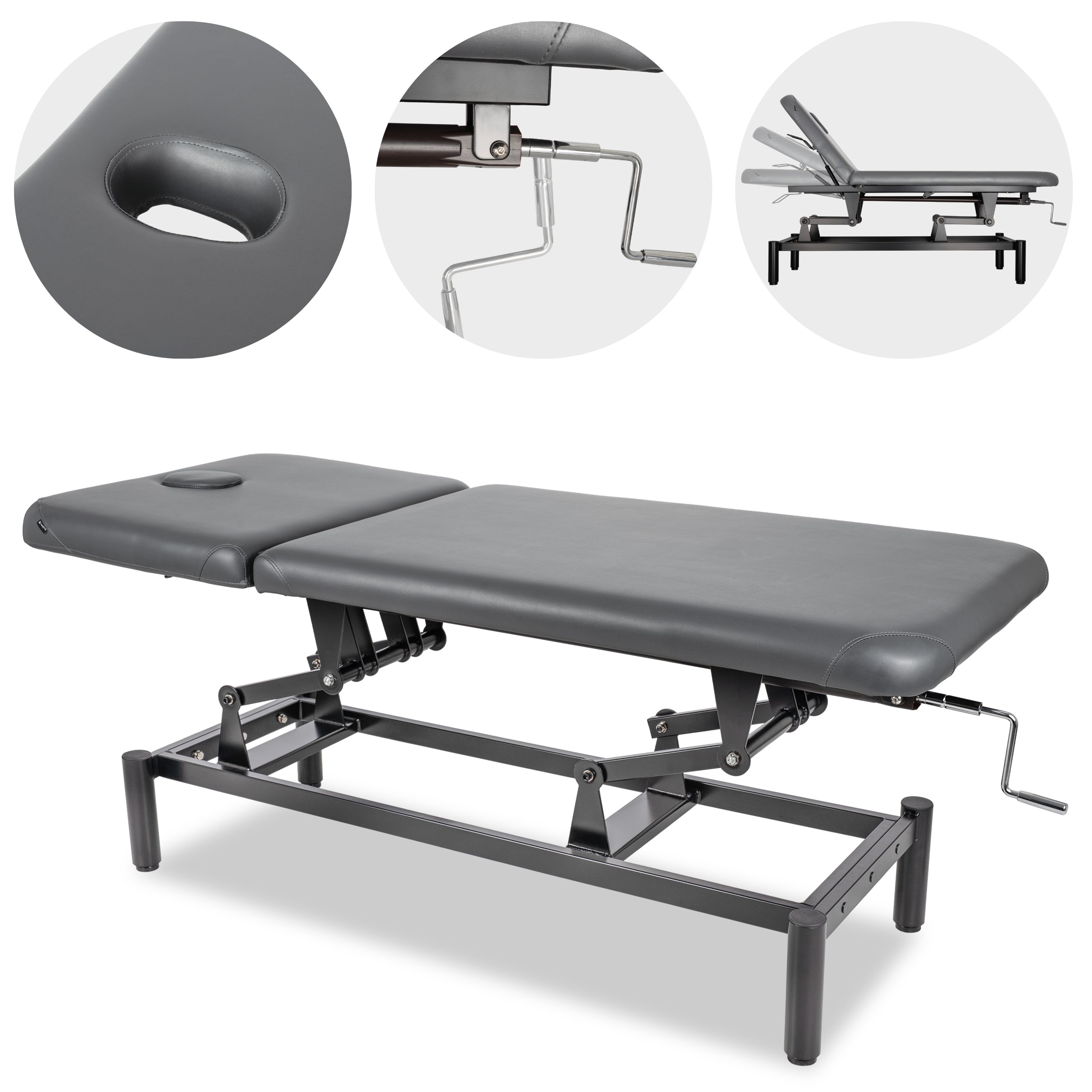 habys-vigo-2-station-re-massageliege-2-segmente-mit-kurbelverstellung image 1