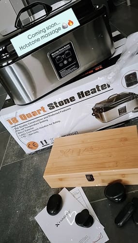 Perfekt für Hot Stone