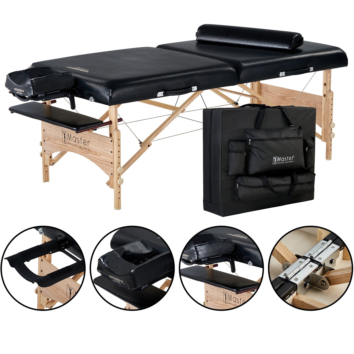 master-massage-husky-gibraltar-lx-extragro-mobile-massagetherapieliege-81-cm-mit image 3