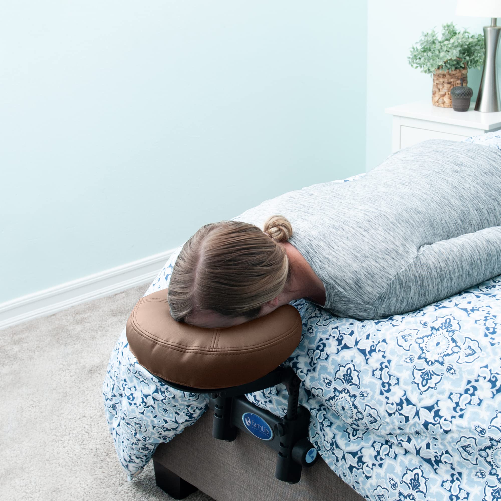 earthlite-massage-set-f-rs-bett-plattform-mit-kopfst-tze-gesichtskissen-inkl-dvd image 8
