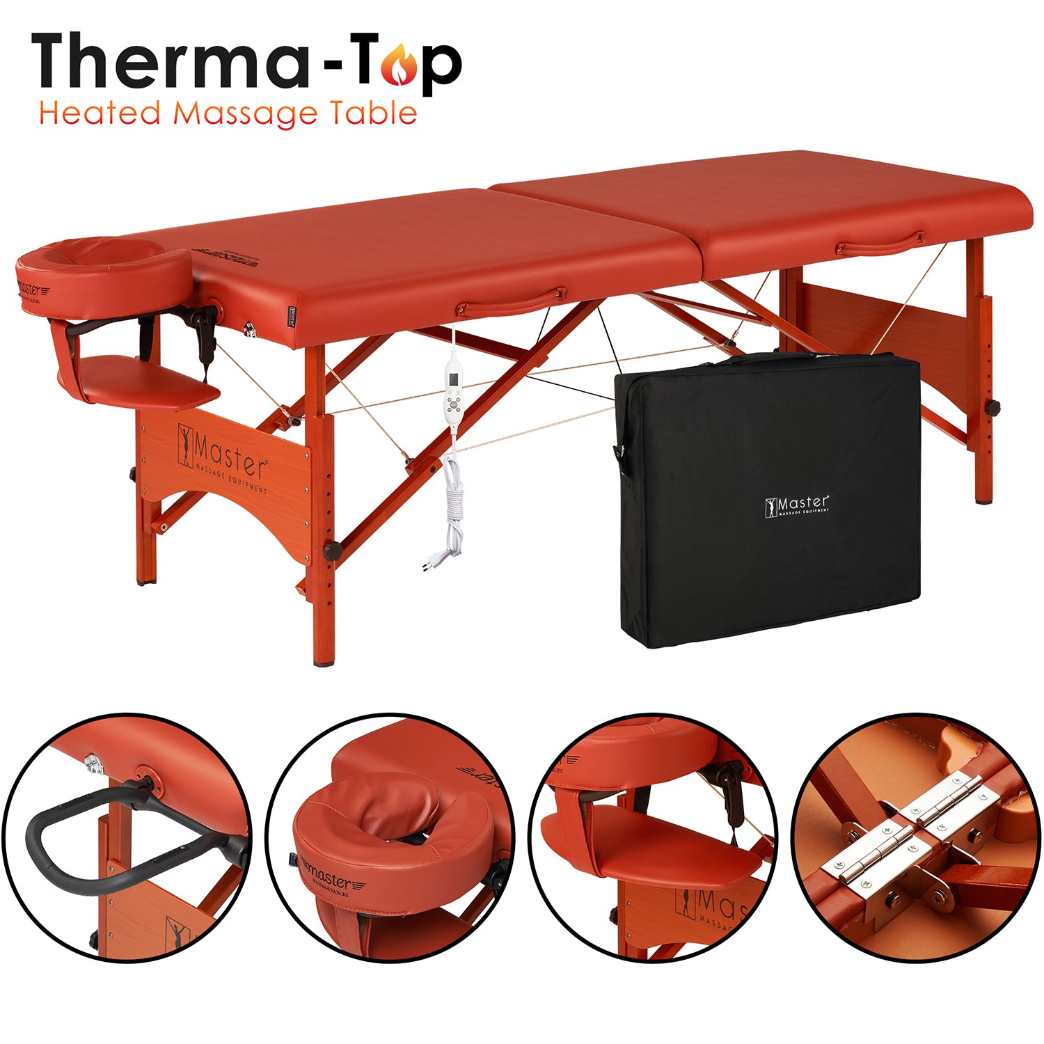 master-massage-fairlane-mobile-massagetherapieliege-71-cm-mit-therma-top-und-lic image 3