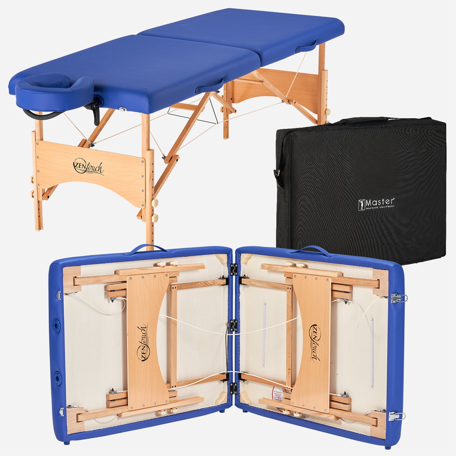 master-massage-69cm-brady-mobile-massageliege-holzgestell-himmelblau image 4