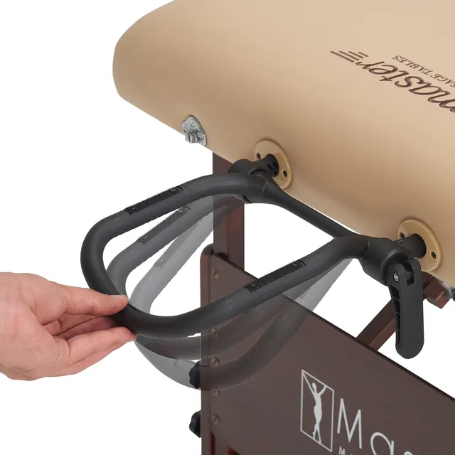 master-massage-simplicity-verstellbare-kopfst-tze-face-cradle-f-r-massageliege image 1