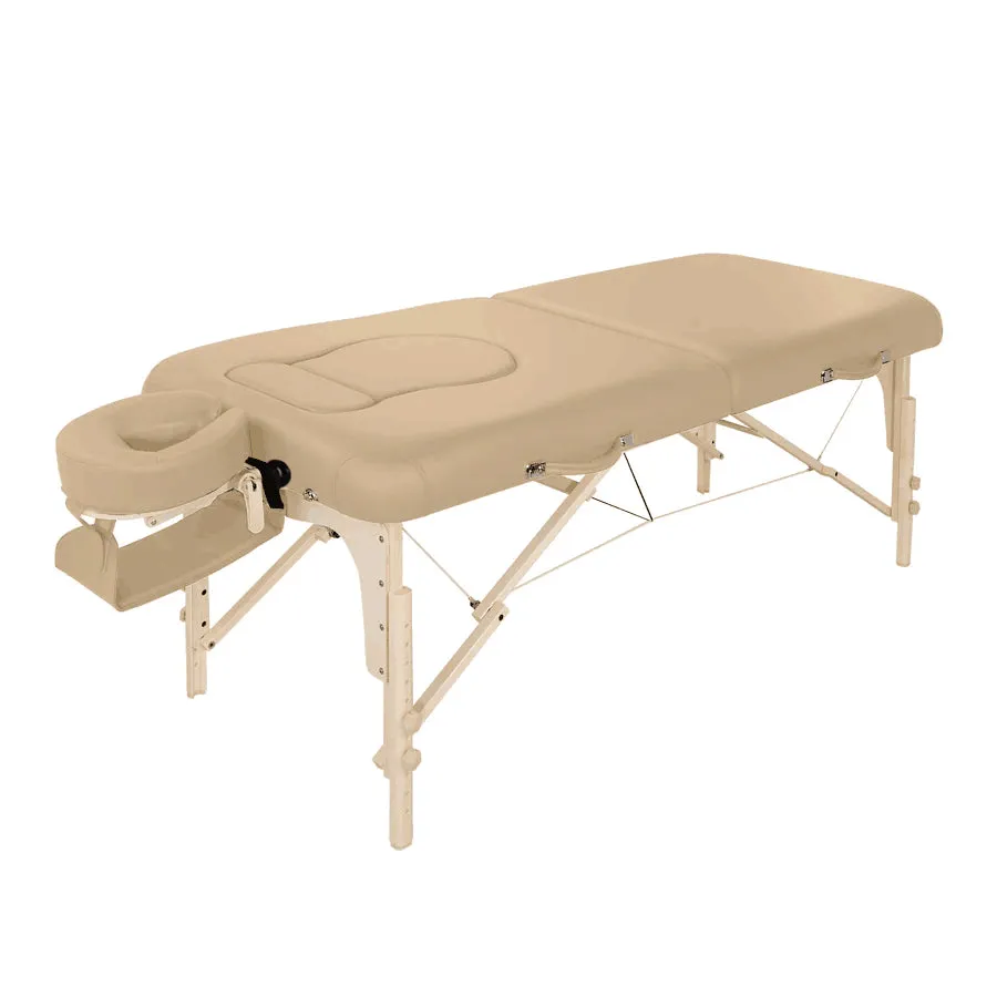 master-massage-eva-mobile-schwangerschaftsliege-71-cm-mit-bauchausschnitt-beige image 1