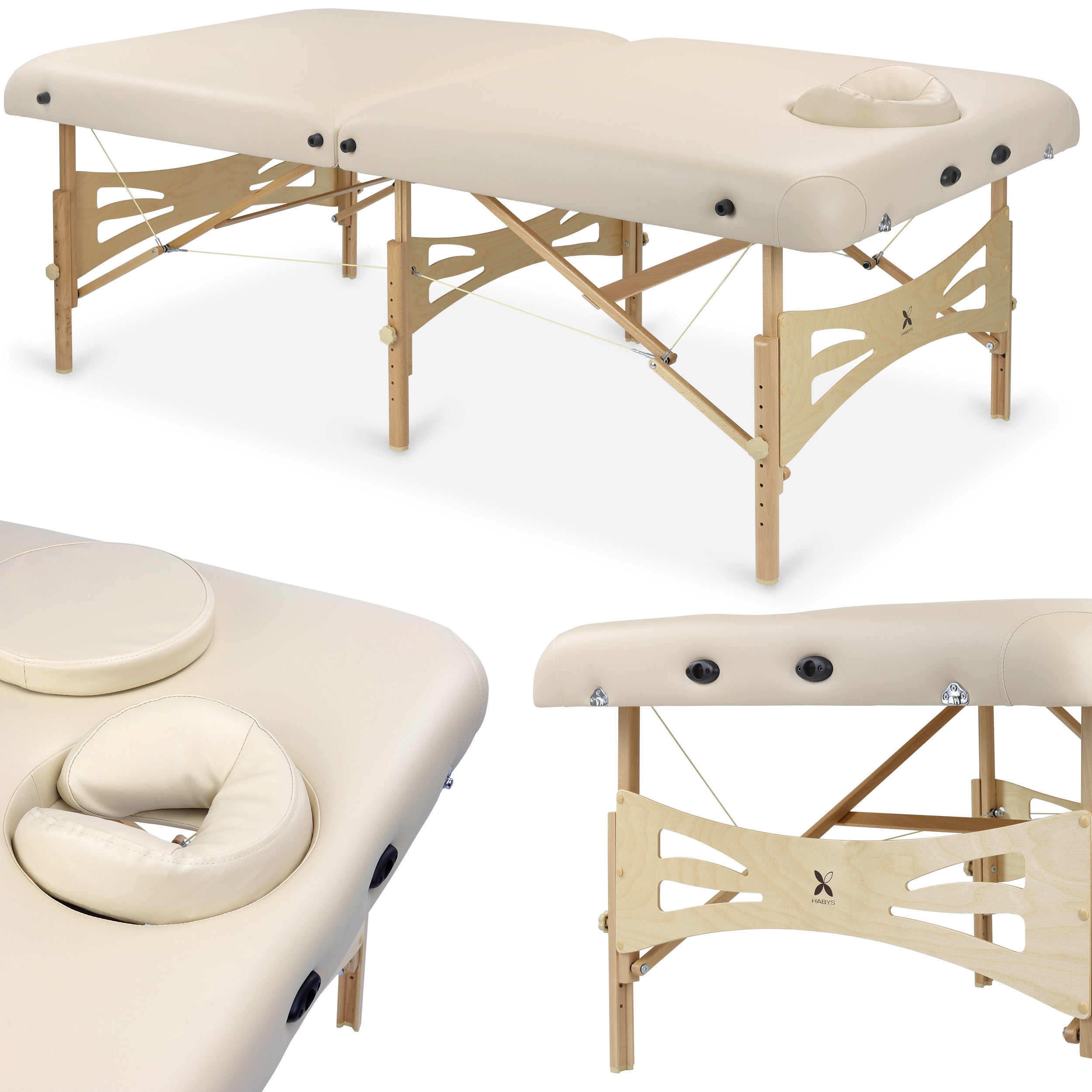 habys-integral-massageliege-klappbar-holz-2-segment-f-r-strukturelle-integration image 1