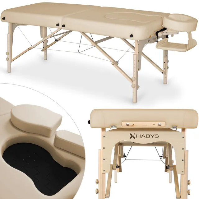 habys-olivia-massageliege-f-r-schwangere-70-cm-beige-klappbar image 1