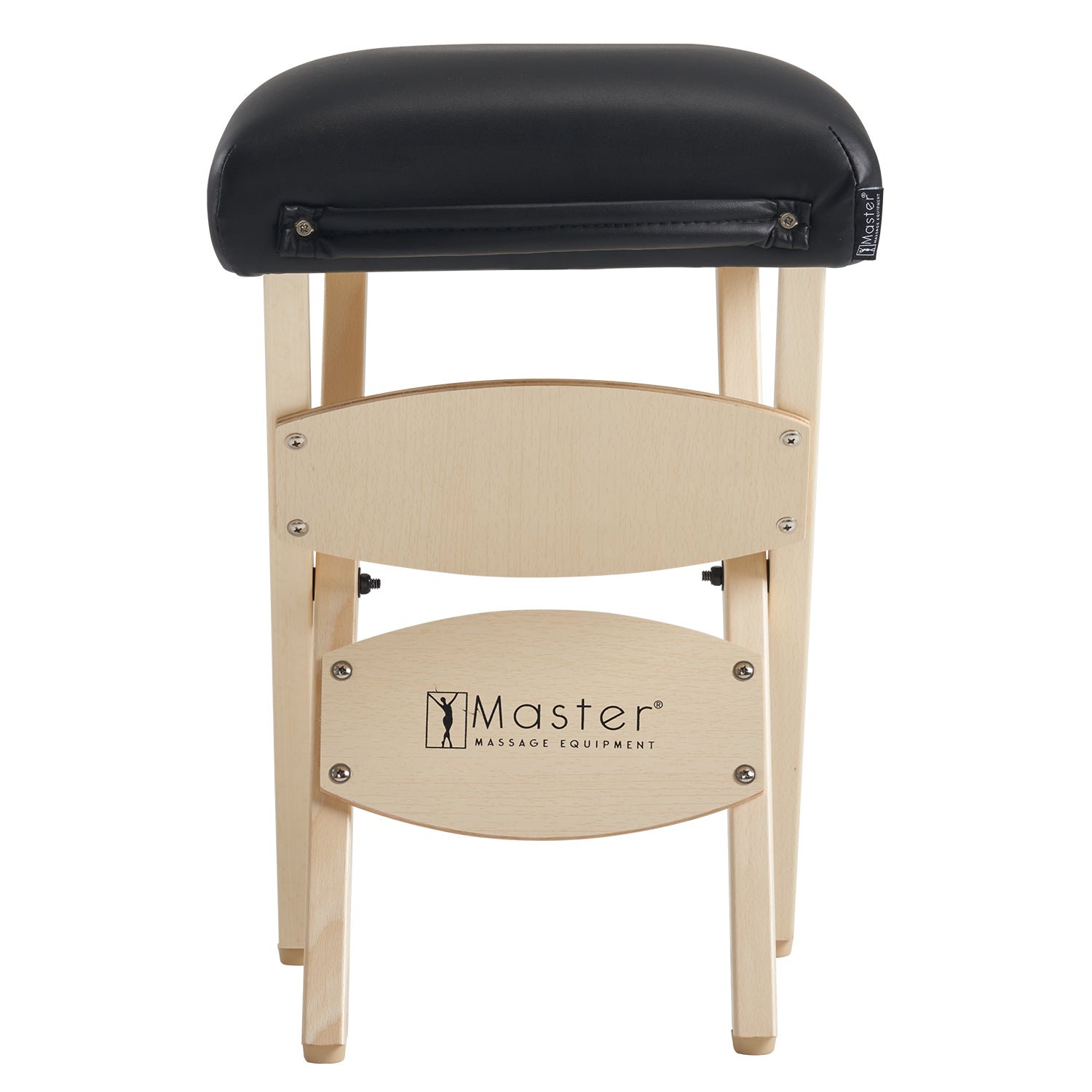 master-massage-mobiler-klapphocker-kosmetikhocker-32x32-cm-schwarz image 2