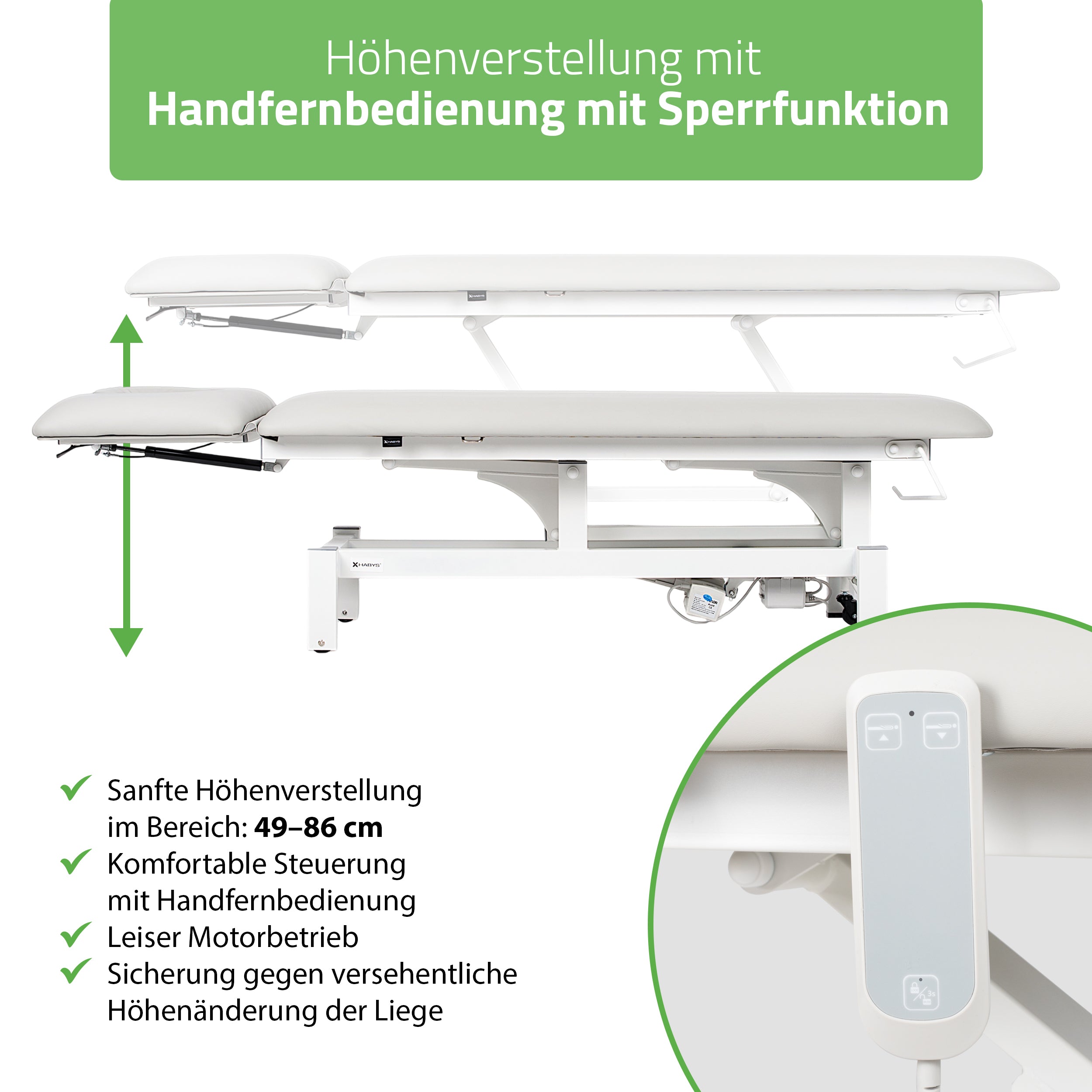 habys-massageliege-elektrisch-fortis-2-ergo-2-segmente-handfernbedienung image 6