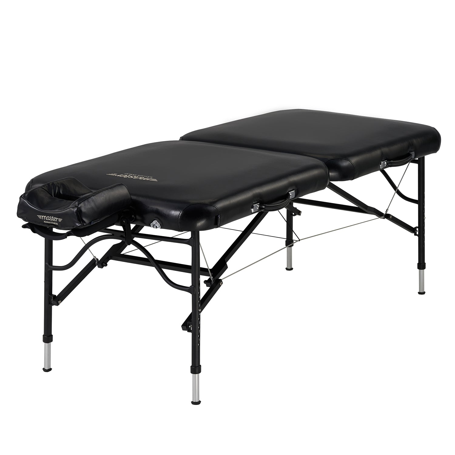 master-massage-stratomaster-mobile-massageliege-76-cm-mit-nanoskin-schwarz image 1