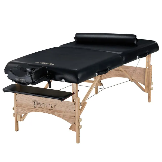 master-massage-81cm-husky-gibraltar-lx-extragro-e-mobile-massageliege-schwarz image 1
