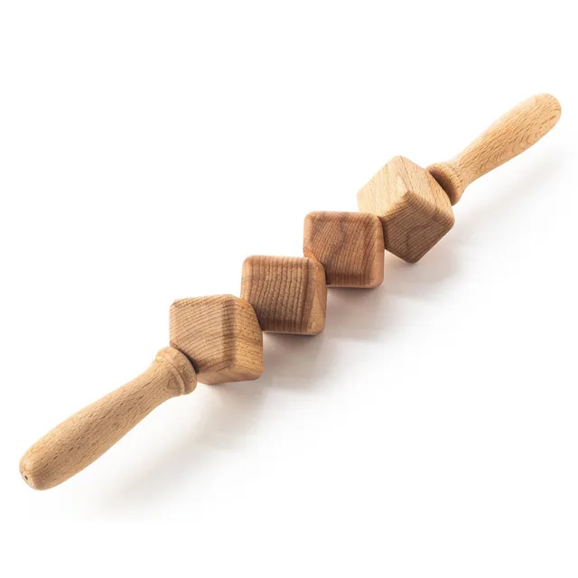 habys-holz-massageroller-w-rfel-k-rper-aus-buchenholz image 1