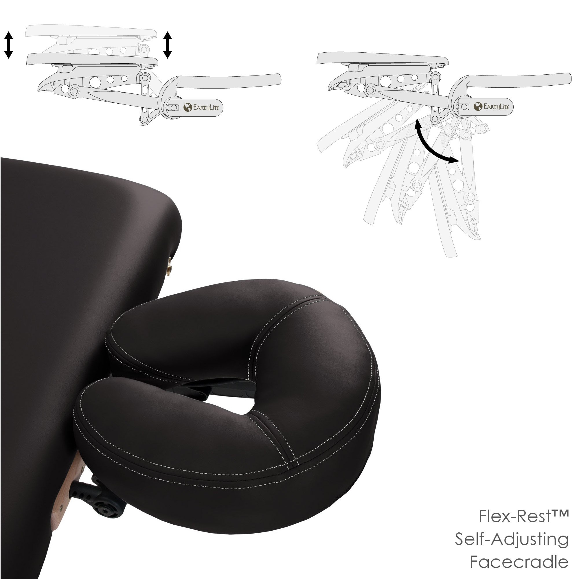 earthlite-avalon-xd-tragbare-massageliege-reiki-standard-flex-rest-kopfst-tze-in image 4