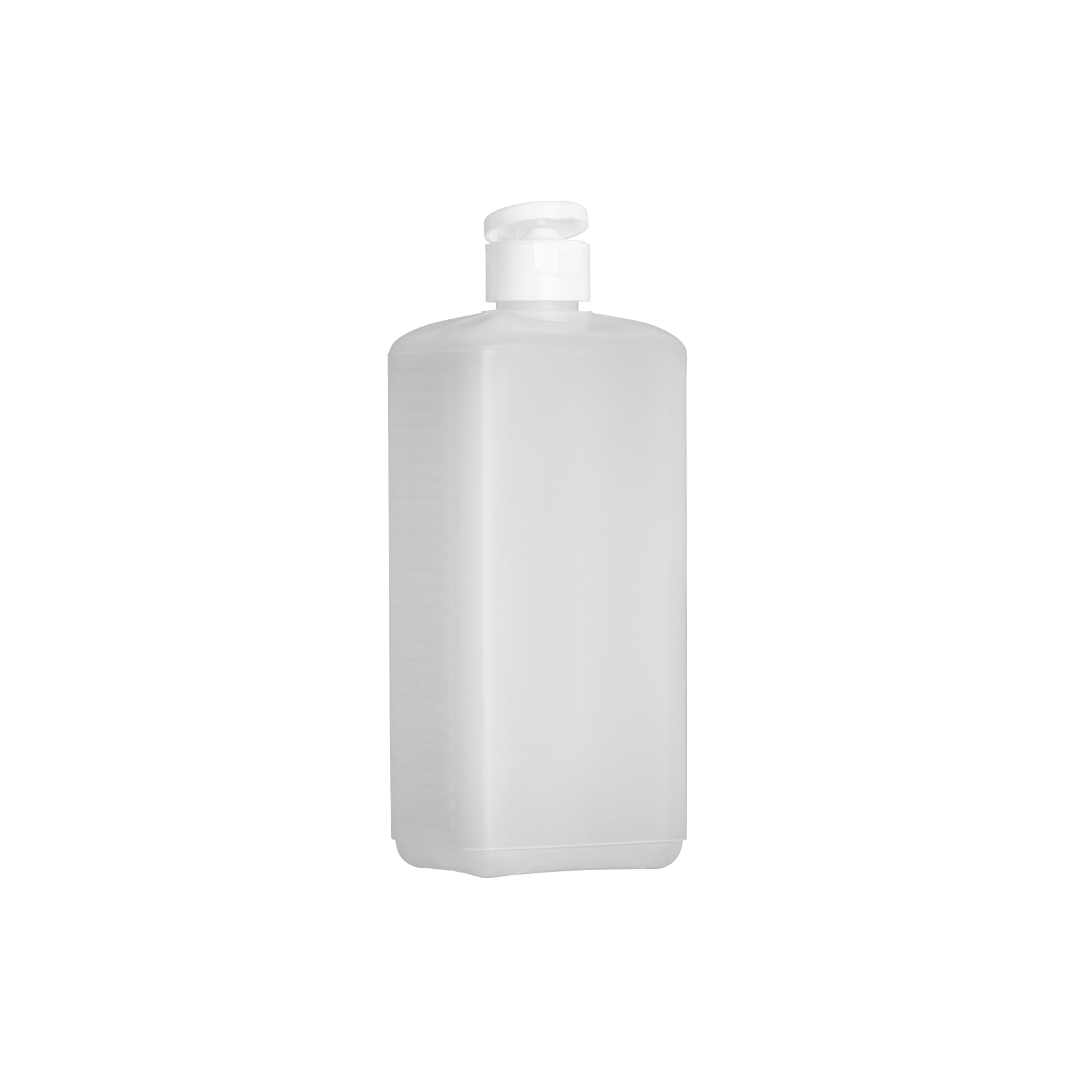 cosimed-dosierflasche-500-ml-milchig-transparent-mit-klappscharnierverschluss image 2