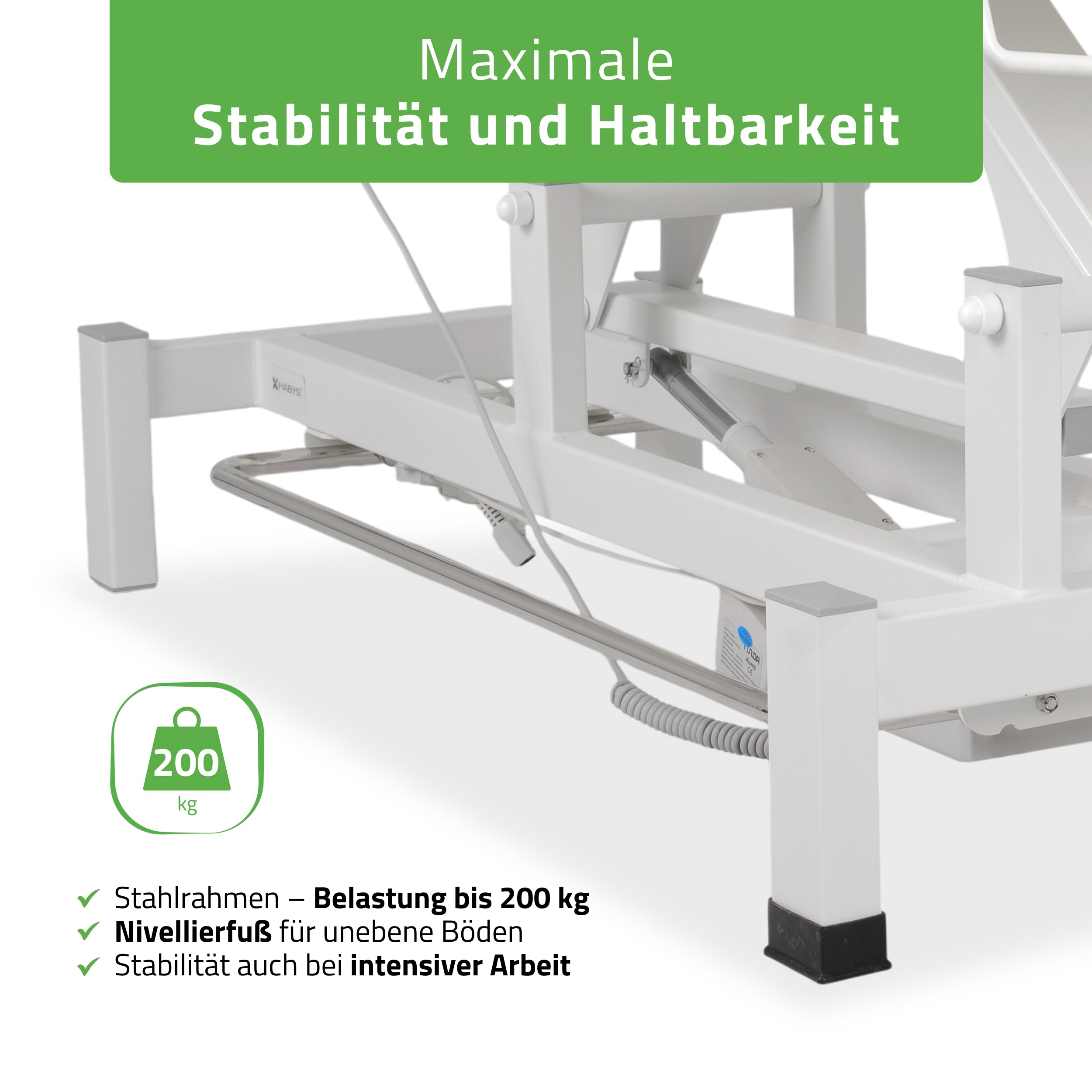 habys-massageliege-elektrisch-fortis-1-1-segment-mit-handfernbedienung-und-steue image 5