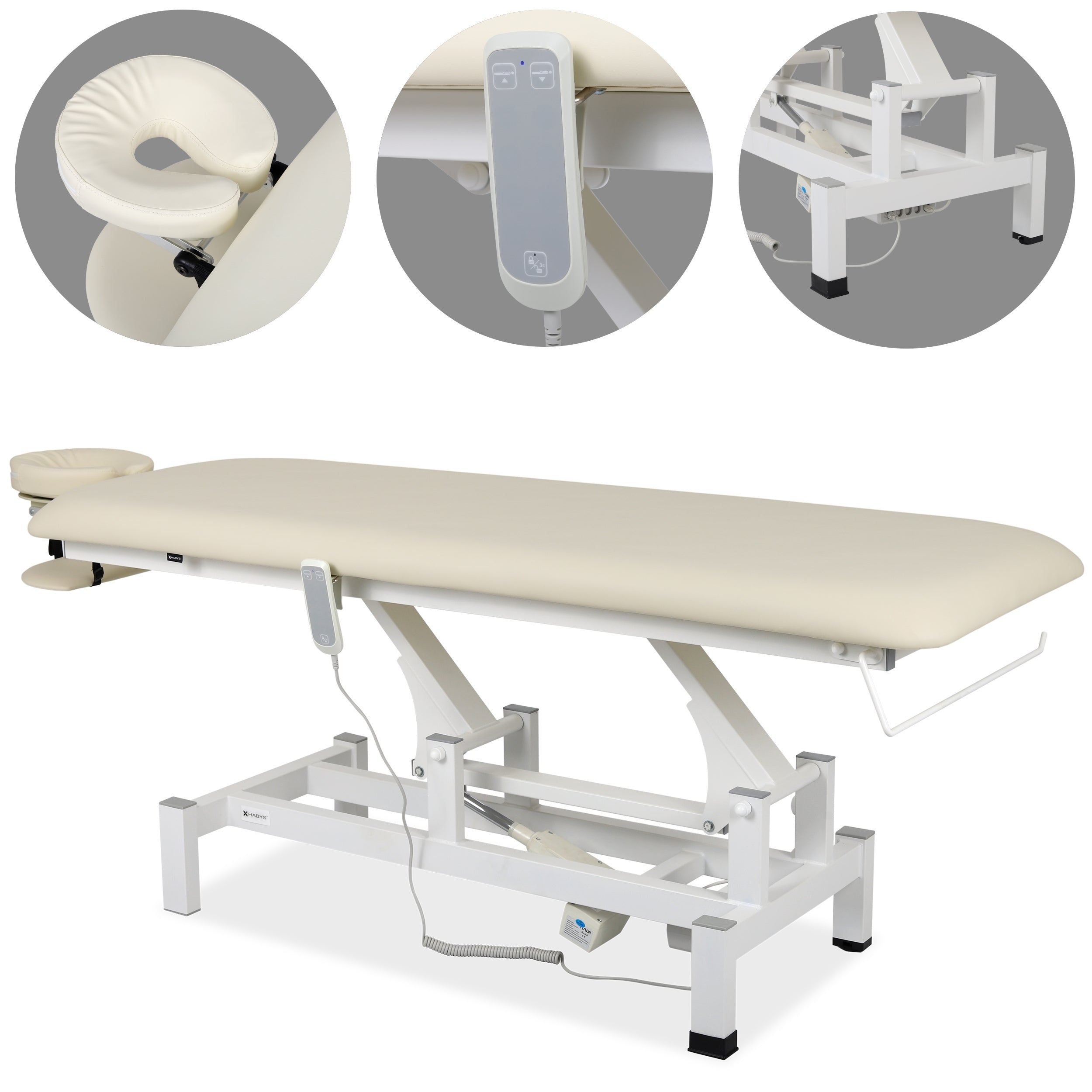 habys-fortis-1-massageliege-elektrisch-1-segment-mit-handfernbedienung image 1