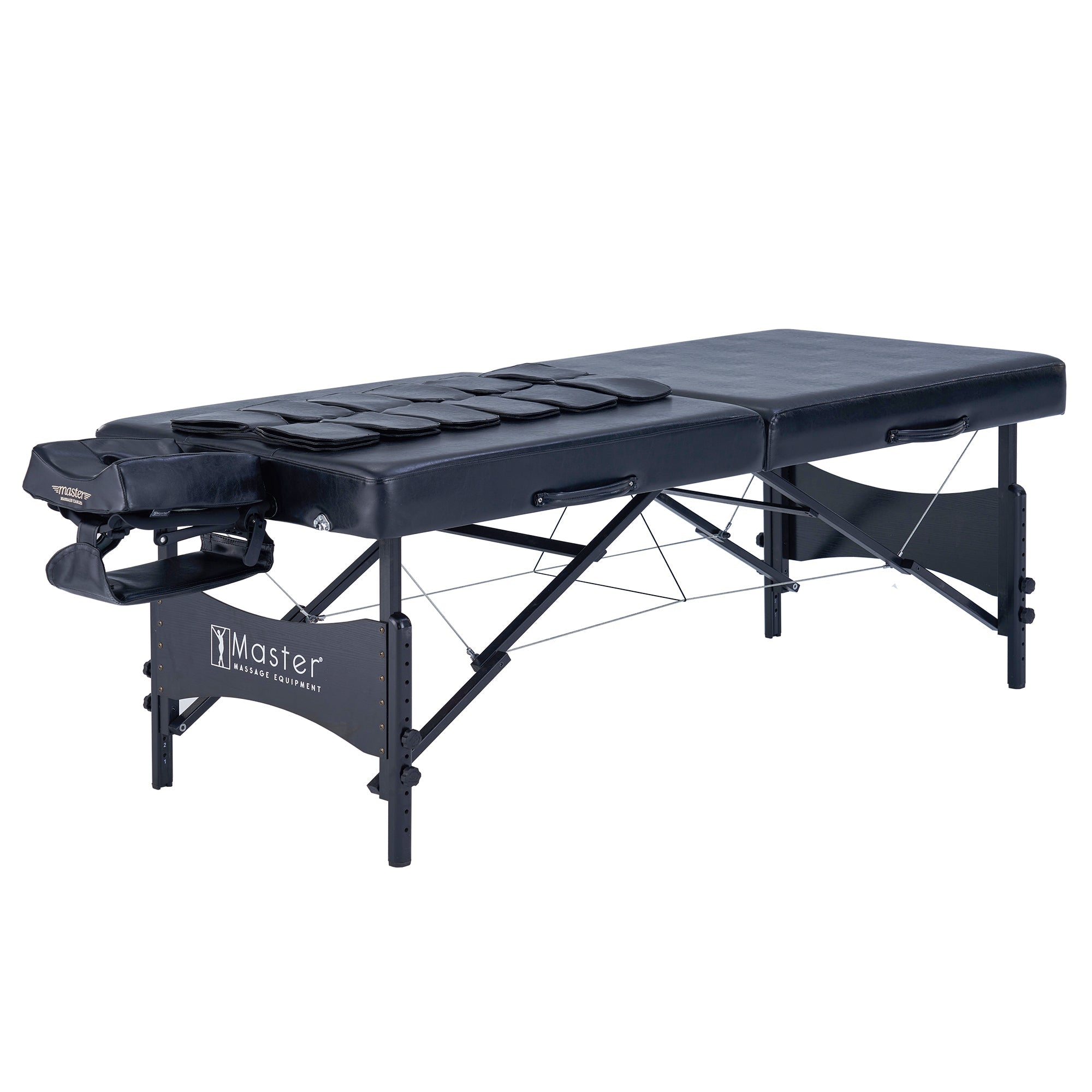 master-massage-monaco-airwave-76cm-tragbarer-stretching-massagetisch-mit-airbags image 2