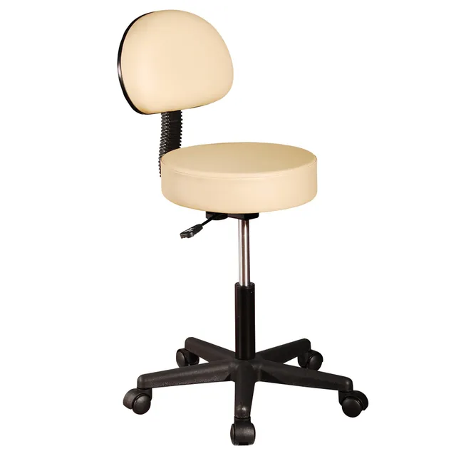 master-massage-backrest-h-henverstellbarer-rollhocker-mit-r-ckenlehne-drehhocker image 1
