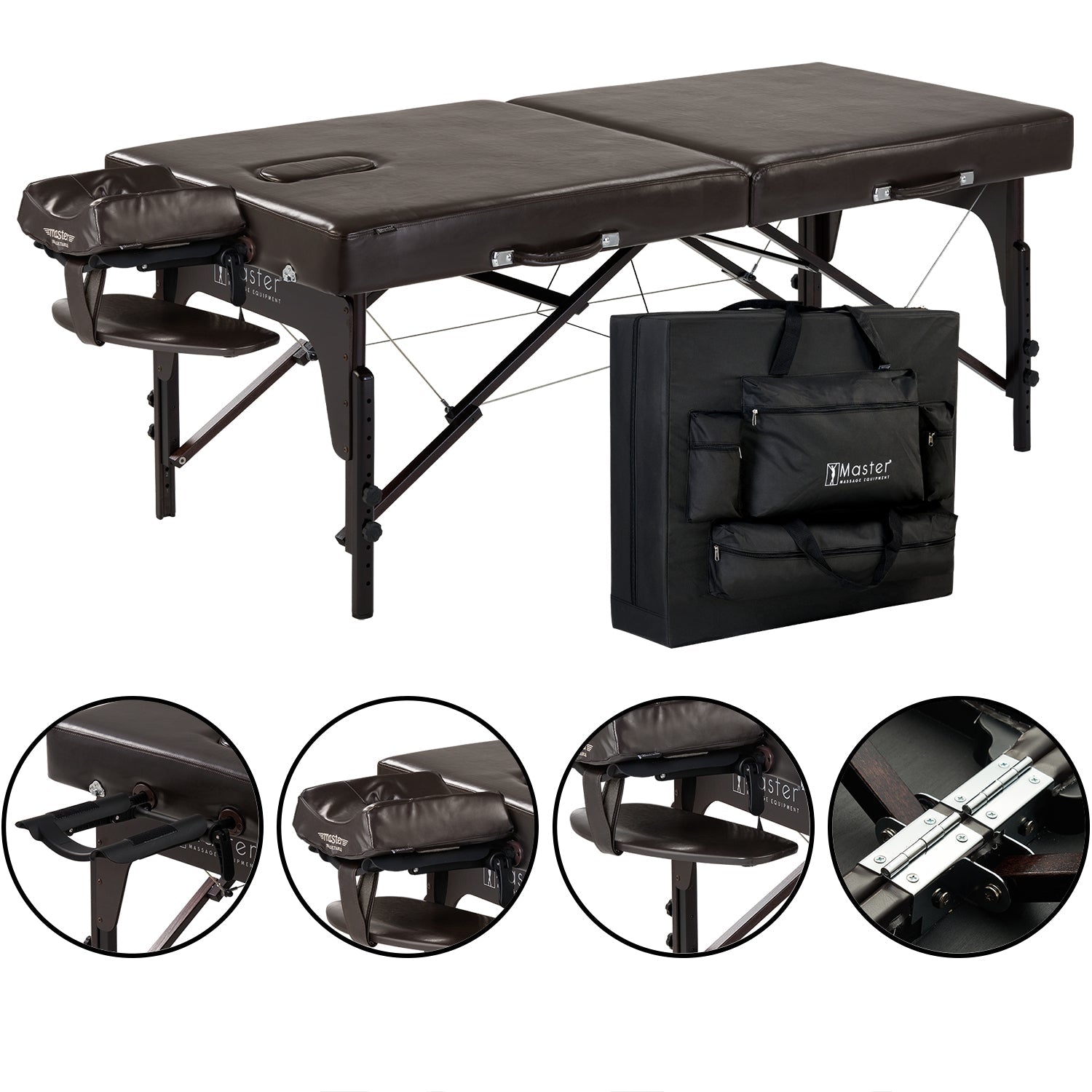 master-massage-supreme-mobile-massagetherapieliege-71-cm-mit-ambiente-lichtpaket image 3