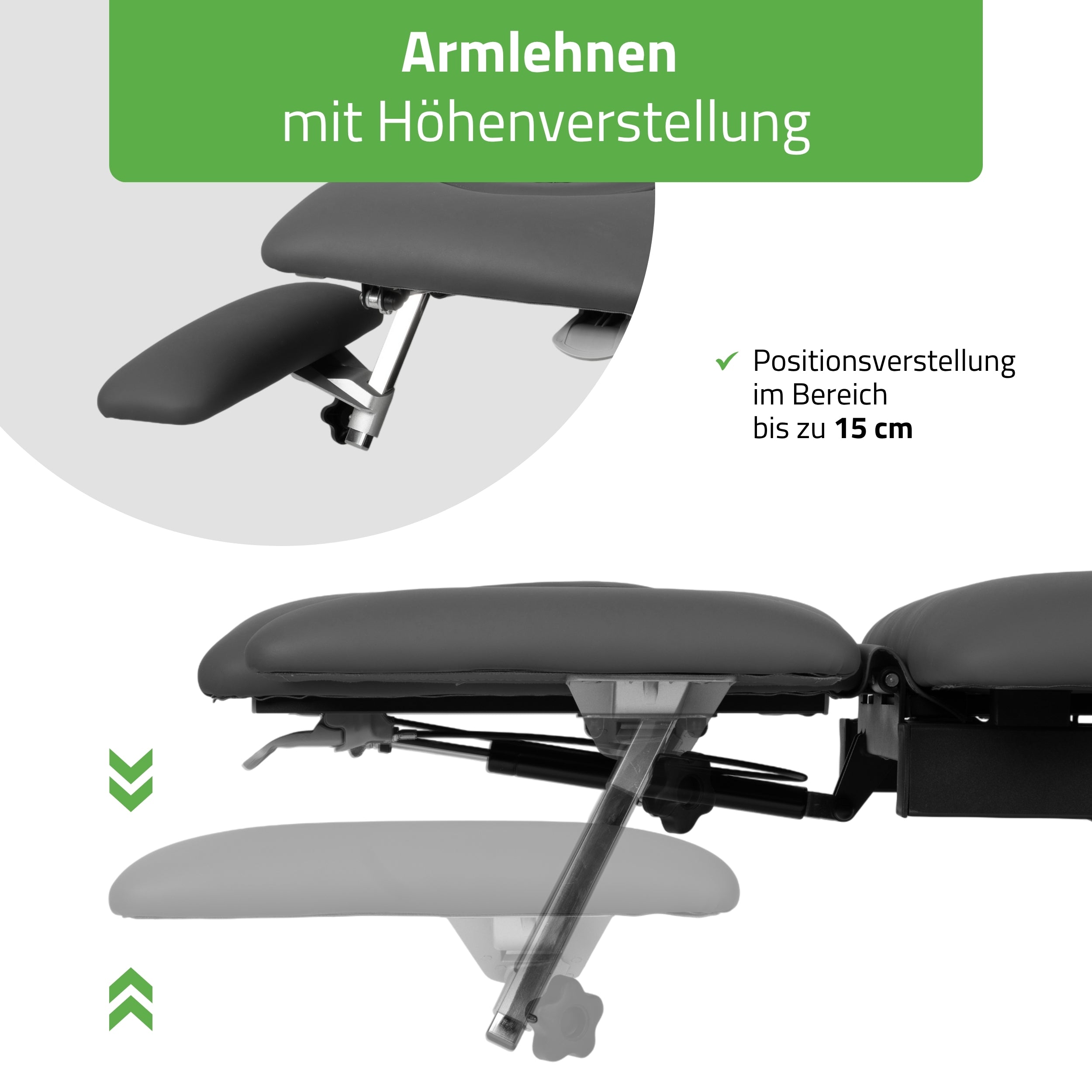 habys-therapieliege-elektrisch-evero-cross-x4-ergo-4-segmente-grau-schwarz image 8