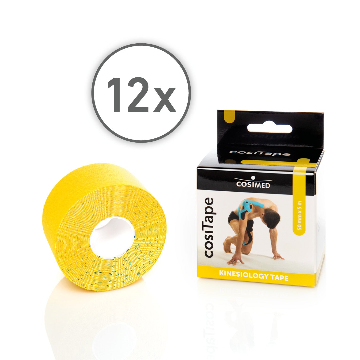 cosimed-cositape-kinesiologie-tape-gelb-elastisches-sport-tape image 3