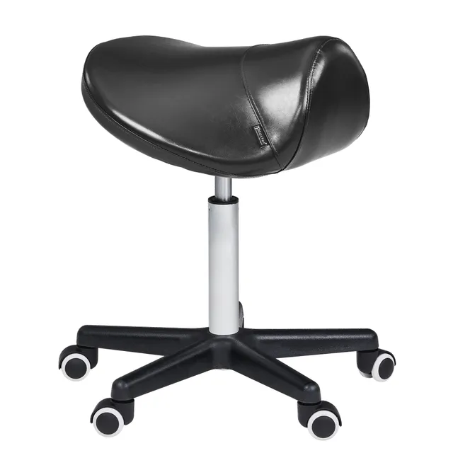 master-massage-berkeley-sattelhocker-rollhocker-kosmetikhocker-schwarz image 1