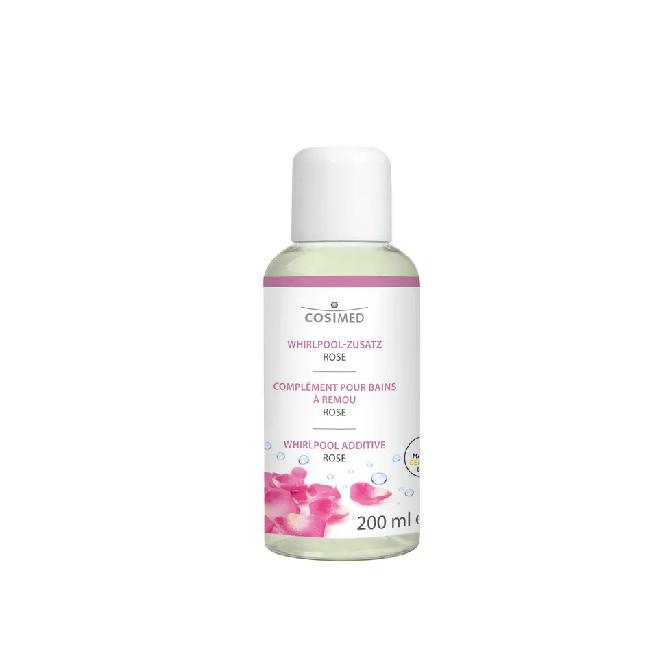 cosimed-whirlpool-zusatz-rose-hautfreundlicher-badezusatz image 1